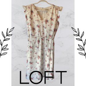 White Floral Summer Dress | LOFT